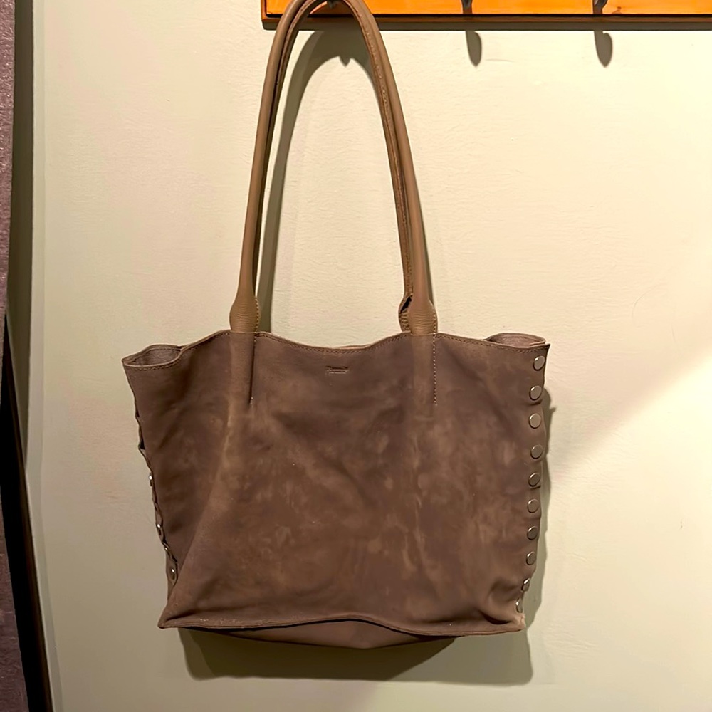 Hammit taupe hobo bag